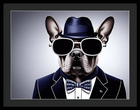 French Bulldog 13 - Framed Print