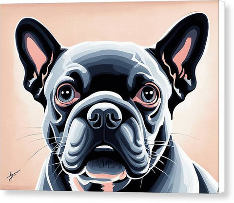 French Bulldog 53 - Painting - Canvas Print