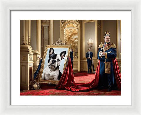 French Bulldog 64 - Framed Print