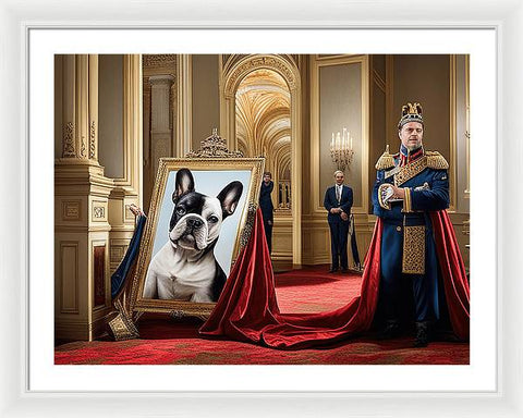 French Bulldog 64 - Framed Print
