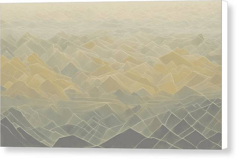 Geometric Abstract Art 0010 - Canvas Print
