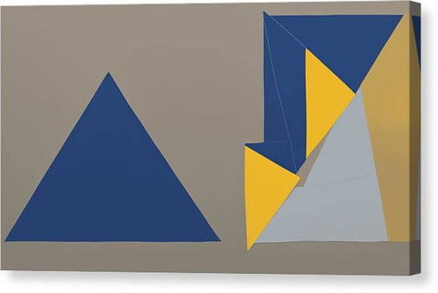 Geometric Abstract Art 0042 - Canvas Print
