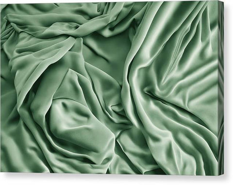 Green Abstract Art 0057 - Canvas Print