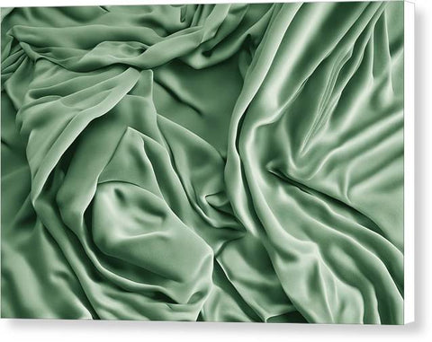 Green Abstract Art 0057 - Canvas Print