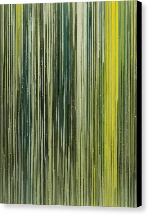 Green Abstract Art 0072 - Canvas Print
