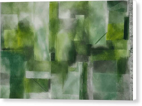 A Green Oasis - Canvas Print