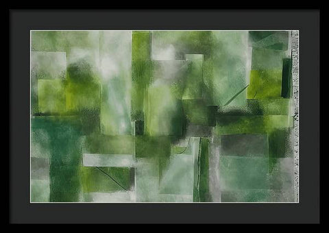 A Green Oasis - Framed Print