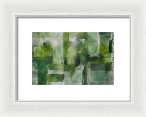 A Green Oasis - Framed Print
