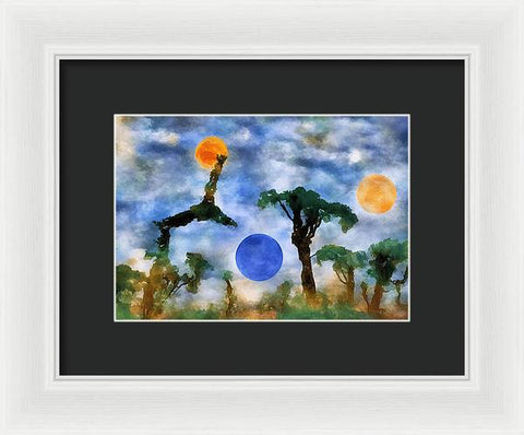 Celestial Nightscape - Framed Print