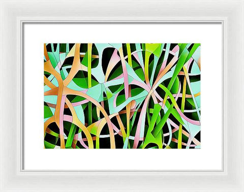 Garden of Green - Framed Print