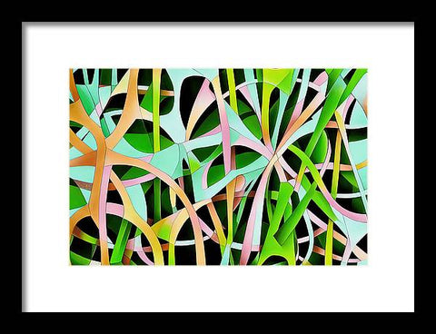 Garden of Green - Framed Print