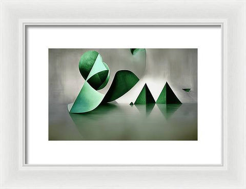 Emerald Splendor - Framed Print
