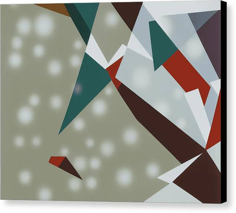 A large rectangle print with different colored designs on metal art plates