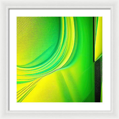 Neon Oasis - Framed Print