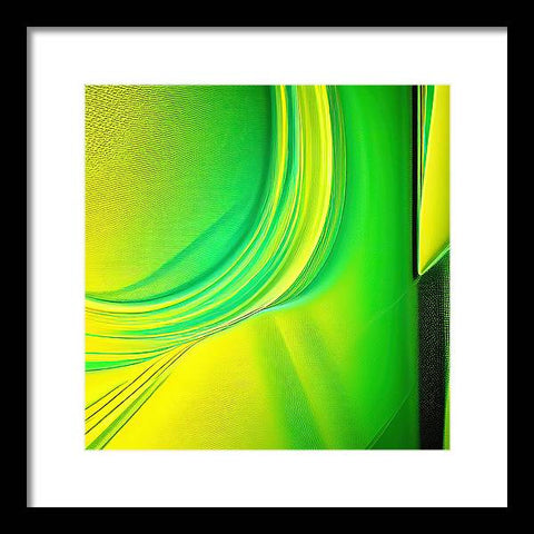 Neon Oasis - Framed Print