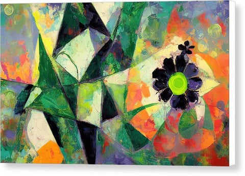 Blooming Wallscape - Canvas Print