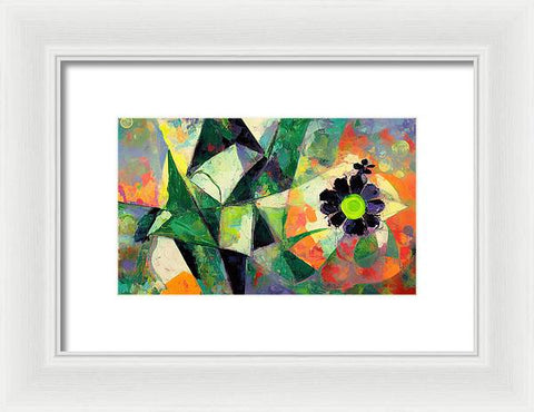 Blooming Wallscape - Framed Print