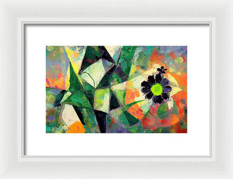 Blooming Wallscape - Framed Print