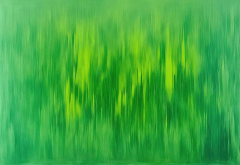 This beautiful photo of grass is the view of a field of a green field, surrounded