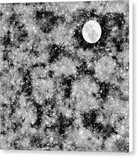 Moonlight Reflections - Canvas Print