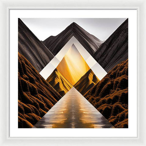 Mountain Paradise - Framed Print