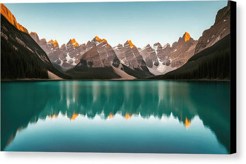Mirror of the Mountains - Canvas Print