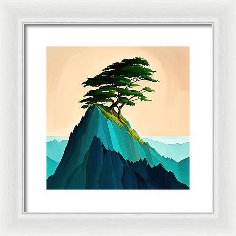 Life on the Mountain: A Solo Journey - Framed Print