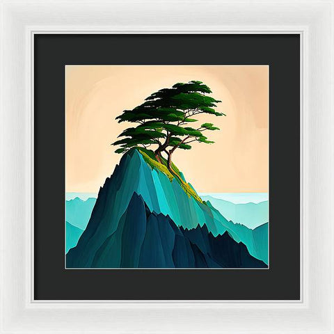Life on the Mountain: A Solo Journey - Framed Print