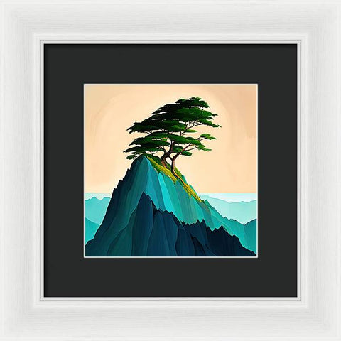 Life on the Mountain: A Solo Journey - Framed Print