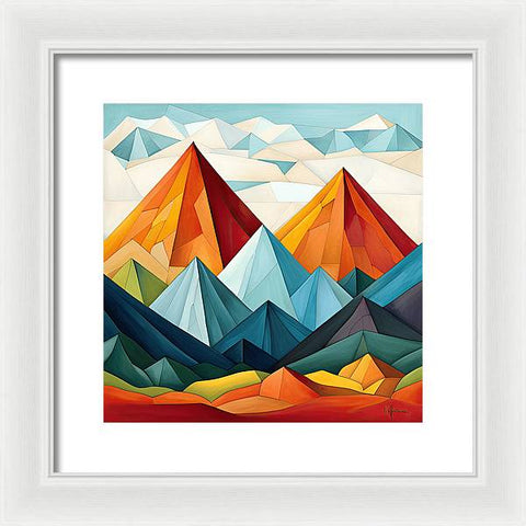 Unbounded Splendor of the Mountains - Framed Print