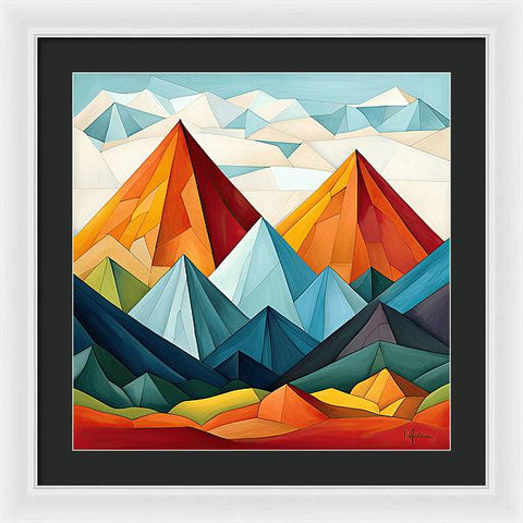 Unbounded Splendor of the Mountains - Framed Print