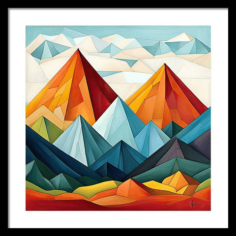 Unbounded Splendor of the Mountains - Framed Print