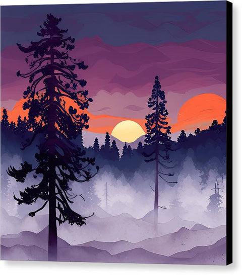 Sunset Vista - Canvas Print