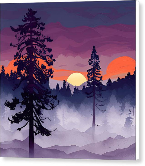 Sunset Vista - Canvas Print