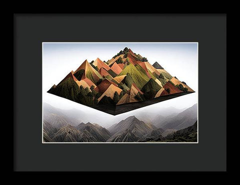 The Peak of Nature's Beauty - Framed Print