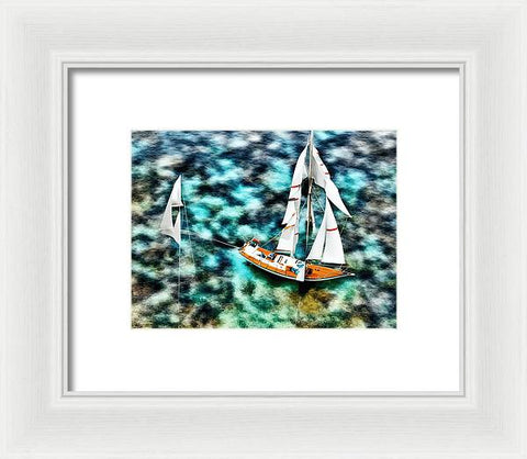 Sailor's Storied Voyage - Framed Print