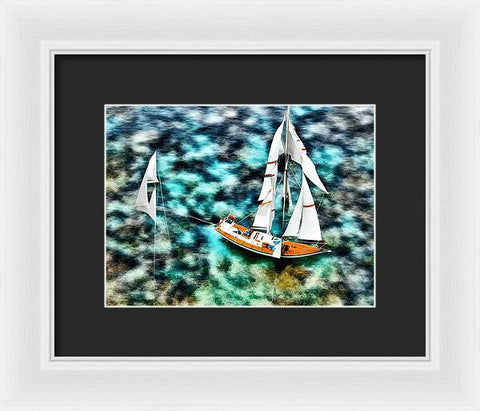 Sailor's Storied Voyage - Framed Print