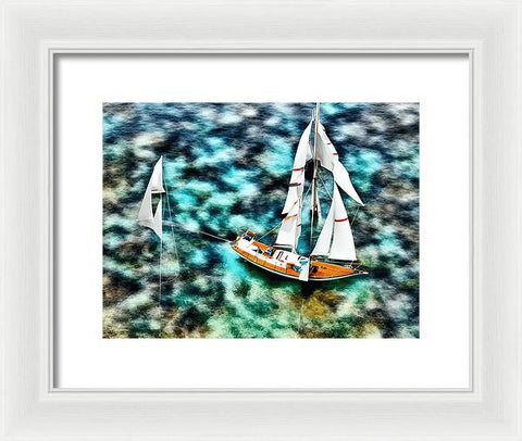 Sailor's Storied Voyage - Framed Print