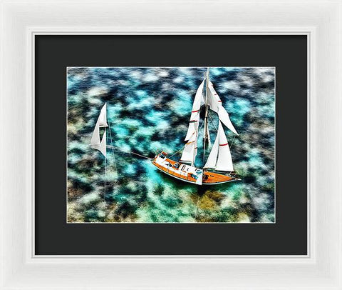 Sailor's Storied Voyage - Framed Print