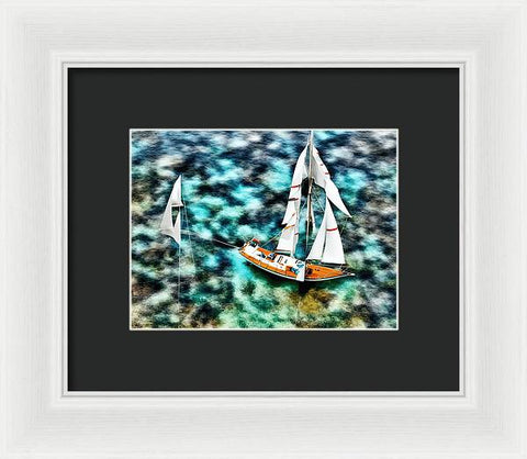 Sailor's Storied Voyage - Framed Print