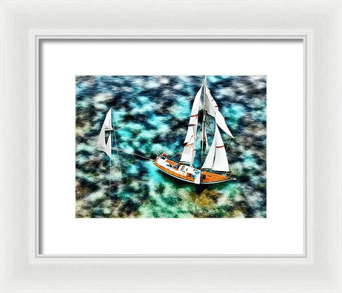 Sailor's Storied Voyage - Framed Print