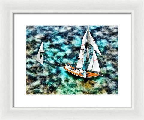 Sailor's Storied Voyage - Framed Print