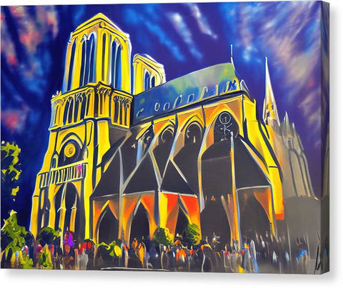 notre dame cathedral paintings