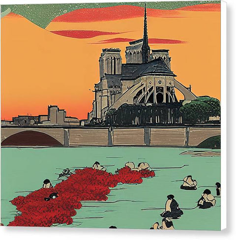 Paris Attraction - Canvas Print