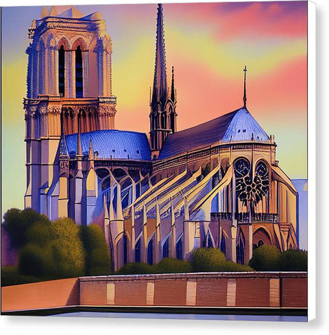 Cathedral in the City - Canvas Print