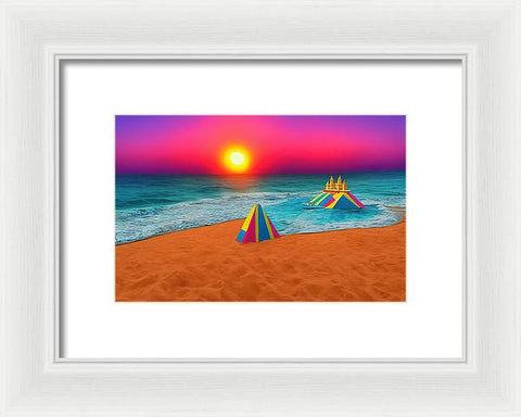 Summer by the Sea - Framed Print