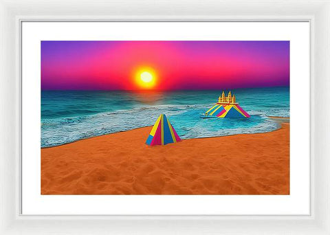 Summer by the Sea - Framed Print