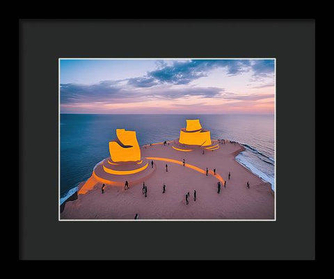 Floating Dreamscape in Peru - Framed Print