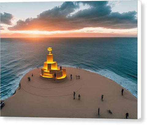 Beacon in the Dawning Light - Canvas Print