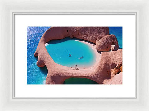 Paradise Oasis - Framed Print